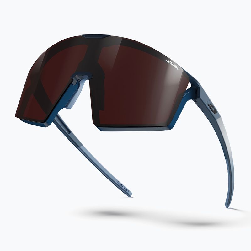 Napszemüveg Julbo Edge Cover Reactiv S0-S4 High Contrast blue/grey 8