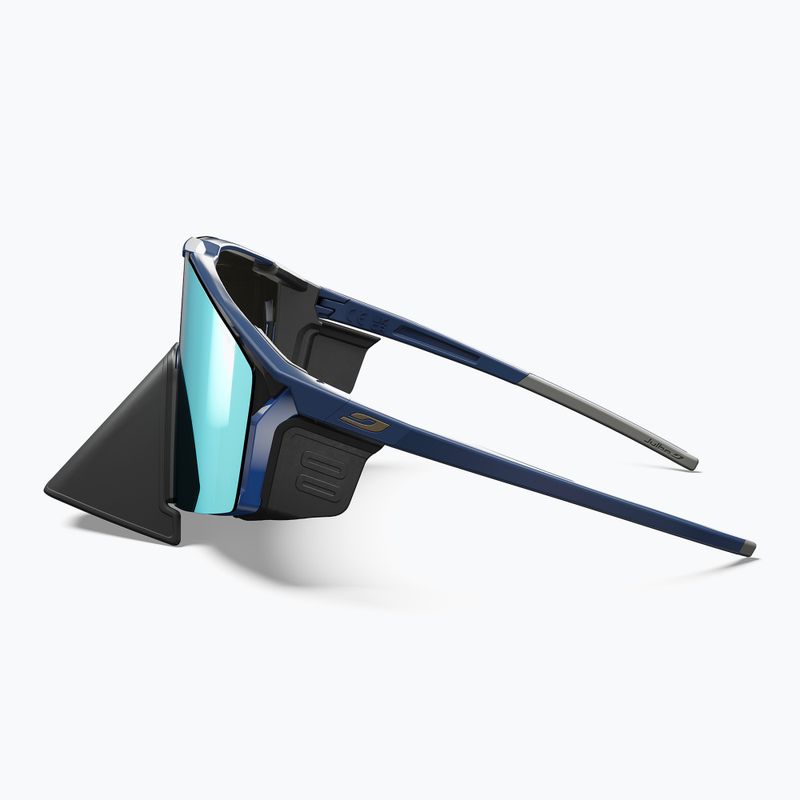 Napszemüveg Julbo Edge Cover Polarized HD S4 matt blue/matt grey 4