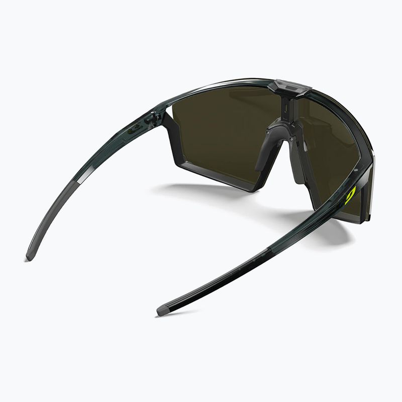 Napszemüveg Julbo Edge Cover Polarized HD matte fluorescent yellow/shiny transparent black 5