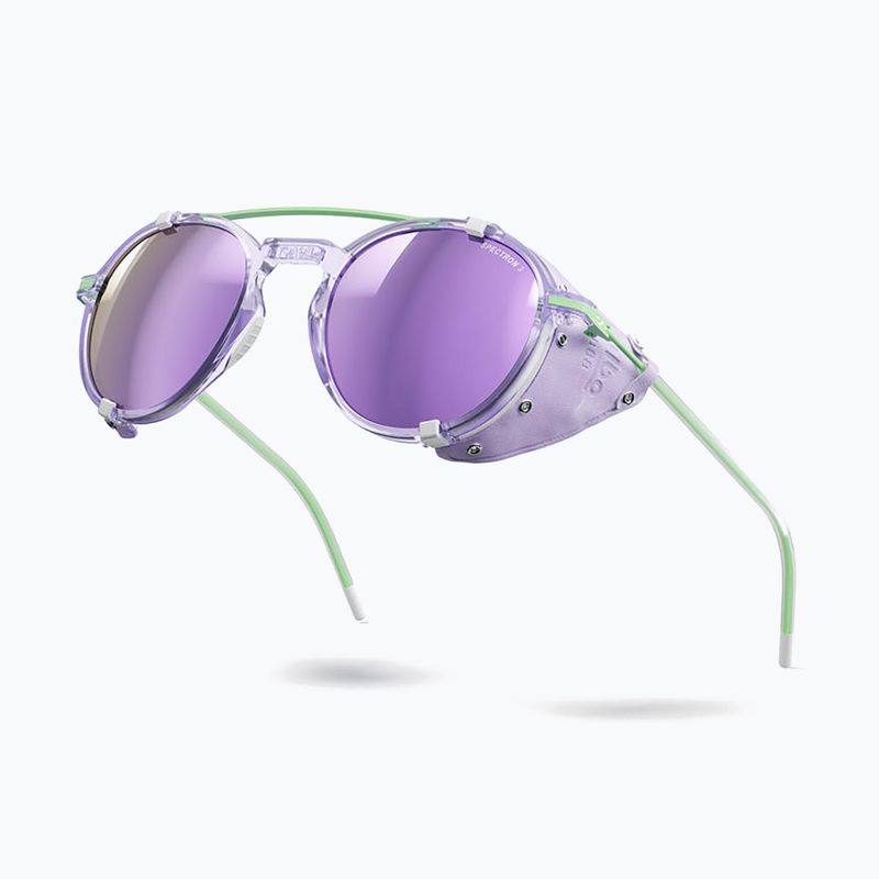 Napszemüveg Julbo Legacy Spectron 3CF purple translu/green 4