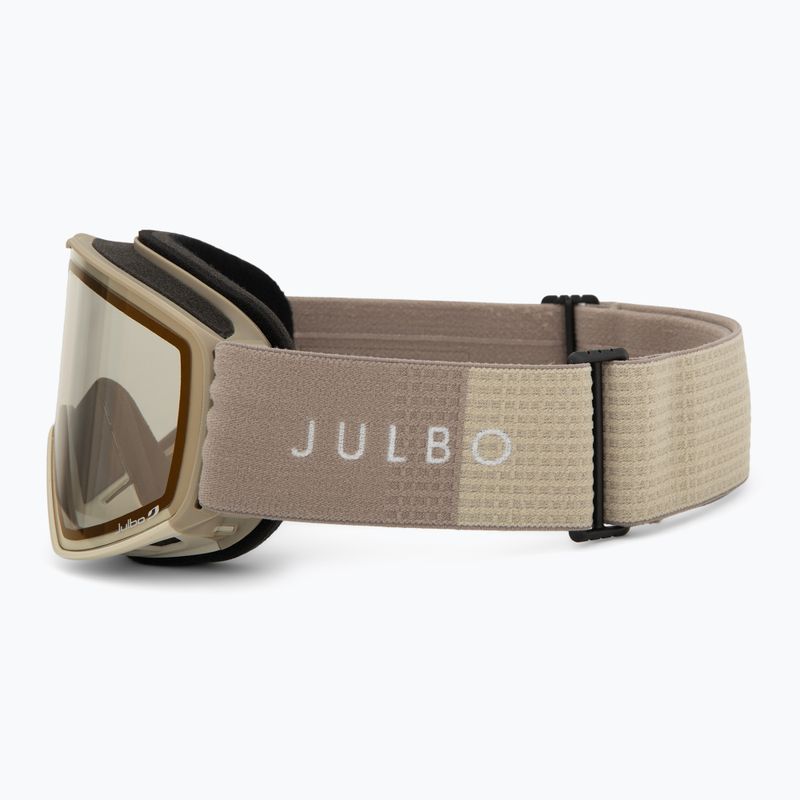 Sí szemüveg Julbo Cyrius-X Reactiv High Contrast beige/brown/flash infrared 4