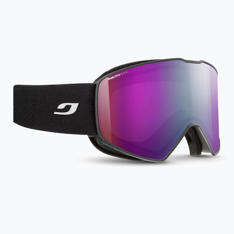 Síszemüveg Julbo Cyrius-X Reactiv High Contrast black/flash purple 9
