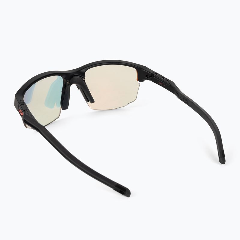 Julbo Split Reactiv 1-3 fényerősítő matt fekete/piros kerékpáros szemüveg 2