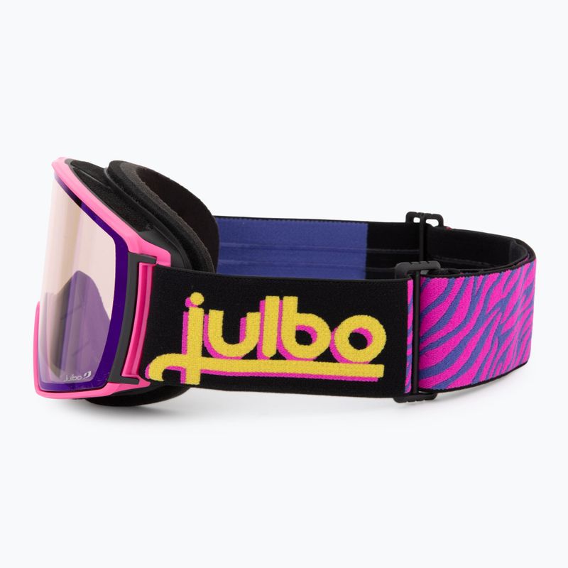 Síszemüveg Julbo Launcher Reactiv High Contrast pink/ black/ flash blue 4