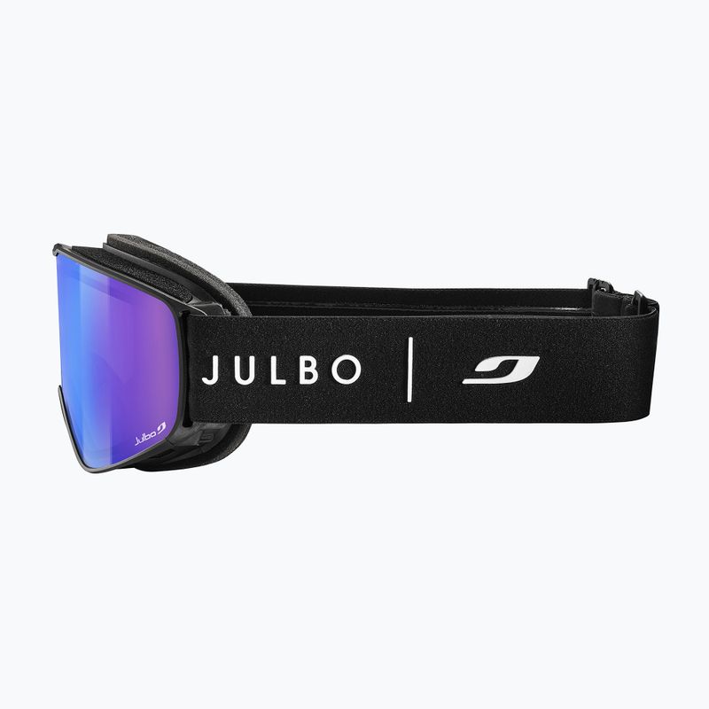 Síszemüveg Julbo Cyrius Reactiv Glare Control black/ flash blue 4