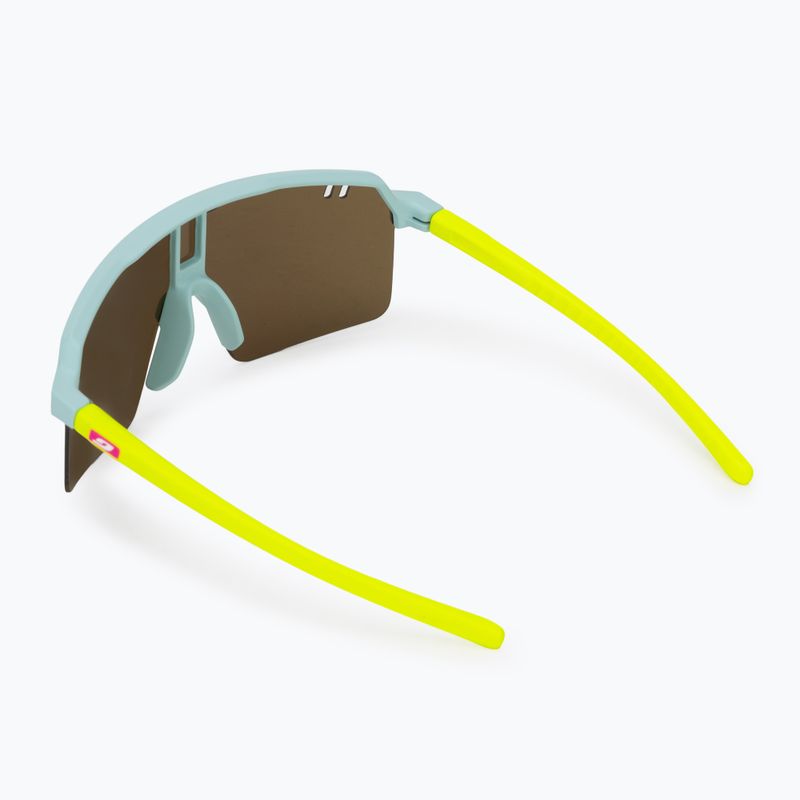 Gyerek napszemüveg Julbo Intensity Junior Spectron blue pastel matt/ neon yellow matt 2