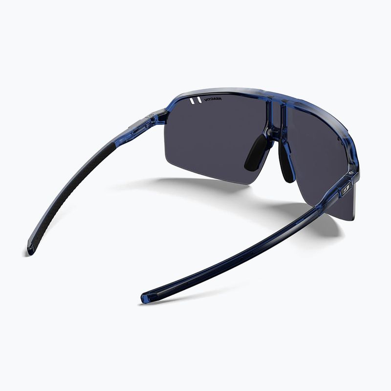 Napszemüveg Julbo Intensity Reactiv Light Amplifier shiny translucent blue/black 5