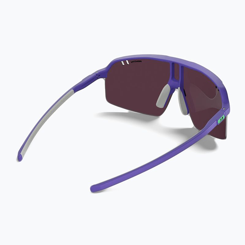Napszemüveg Julbo Intensity Reactiv High Contrast matt purple/gray/green 5