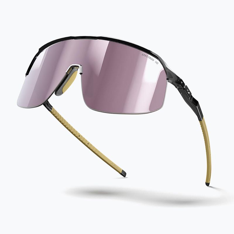 Napszemüveg Julbo Density Spectron HD shiny translucent black/light brown 5
