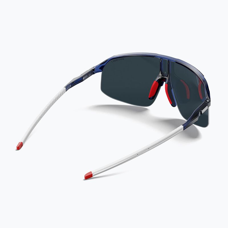 Napszemüveg Julbo Density Spectron shiny translucent dark blue/white/red 4