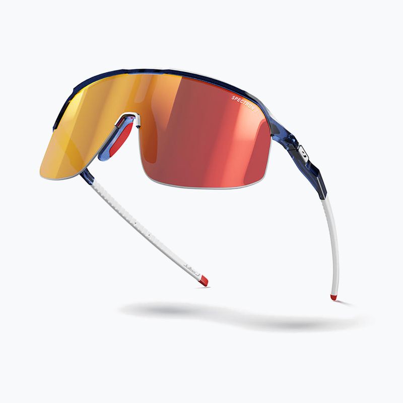 Napszemüveg Julbo Density Spectron shiny translucent dark blue/white/red 5