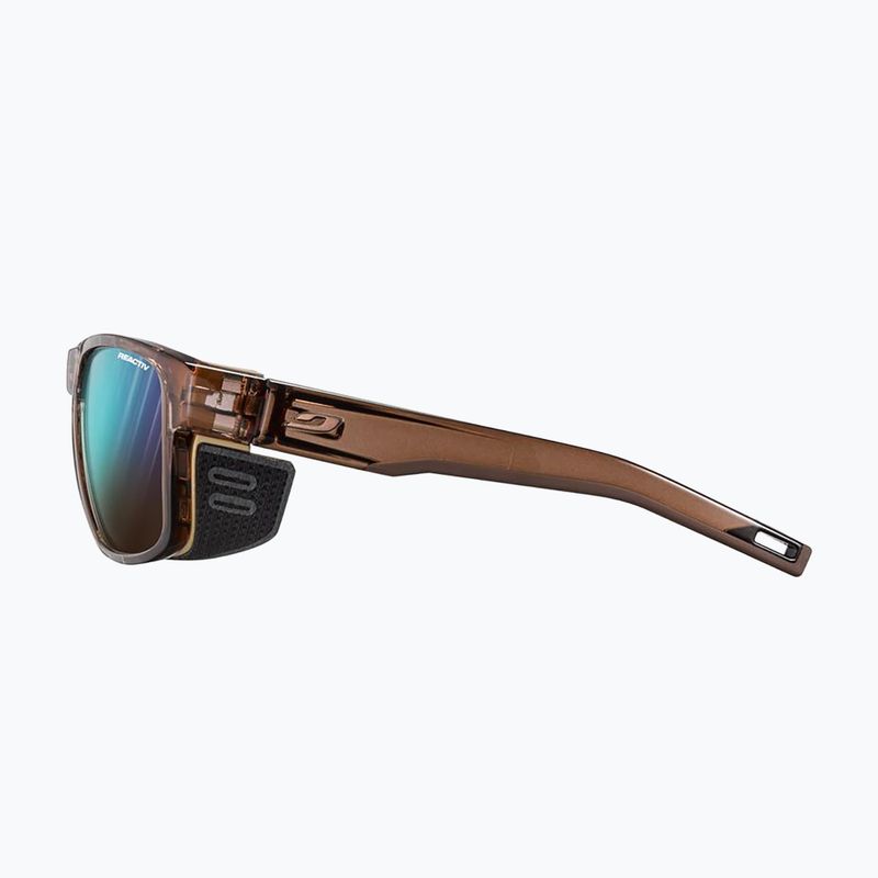 Napszemüveg Julbo Shield M Reactiv shiny translu brown/matt brown 4