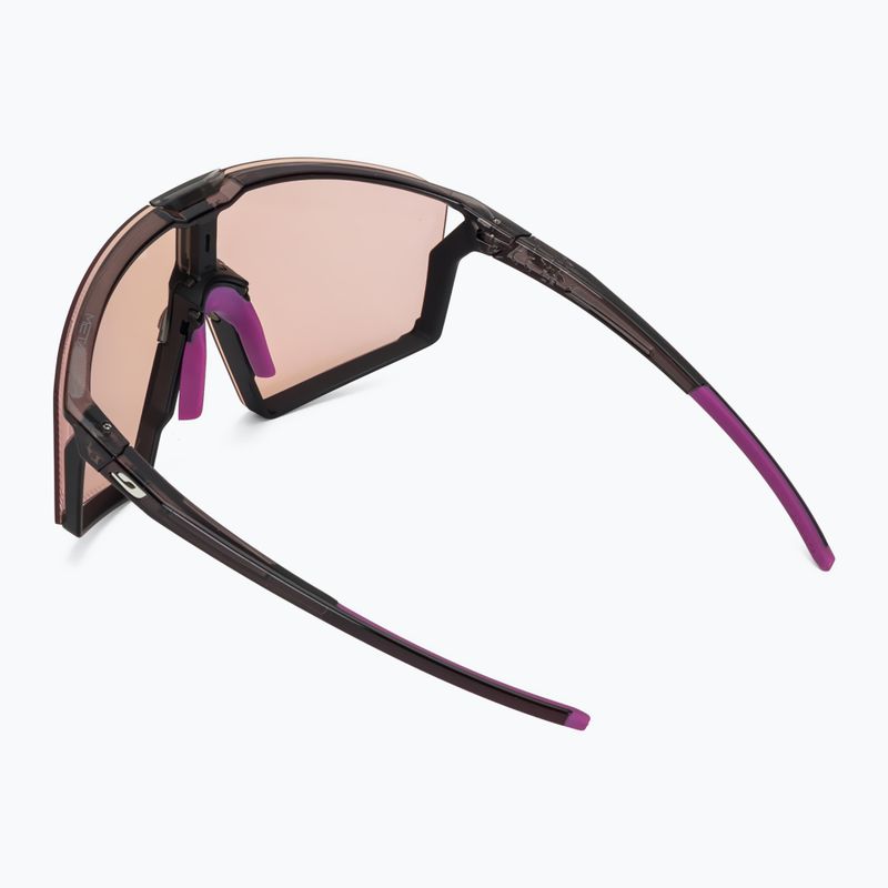 Napszemüveg Julbo Edge Reactiv High Contrast shiny translu black/purple 3
