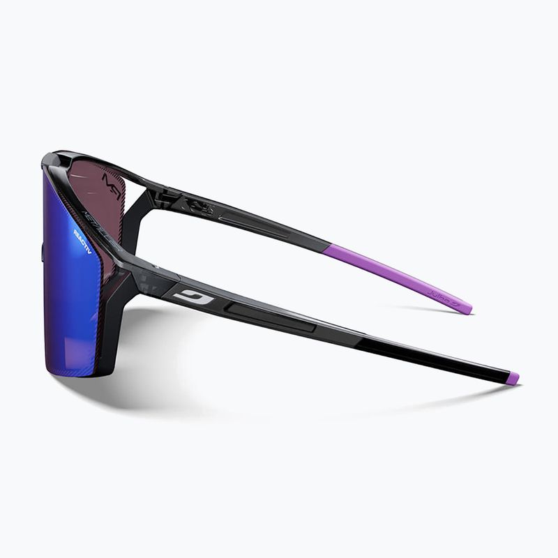 Napszemüveg Julbo Edge Reactiv High Contrast shiny translu black/purple 4