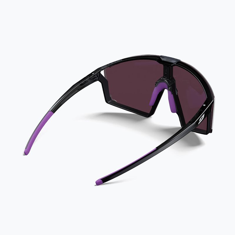 Napszemüveg Julbo Edge Reactiv High Contrast shiny translu black/purple 5