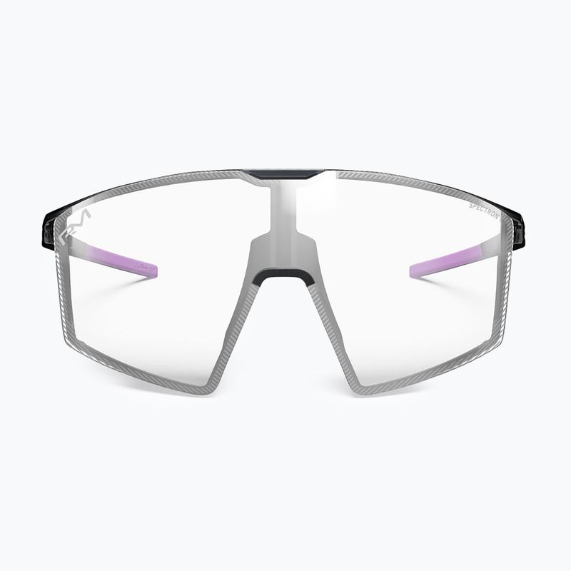 Napszemüveg Julbo Edge Reactiv High Contrast shiny translu black/purple 8