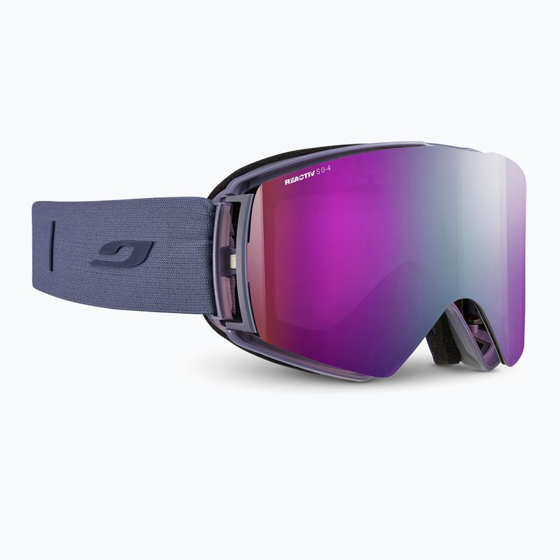 Síszemüveg Julbo Launcher Reactiv High Contrast dark blue/flash purple 2