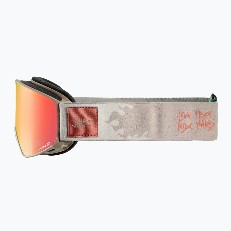 Síszemüveg Julbo Cyrius X Reactive High Contrast beige/flash red 4