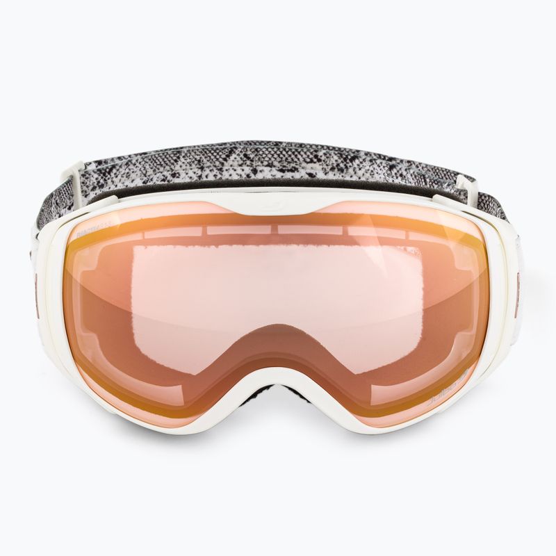 Női síszemüveg Julbo Luna Reactiv High Contrast fehér/villanó rózsaszín 2