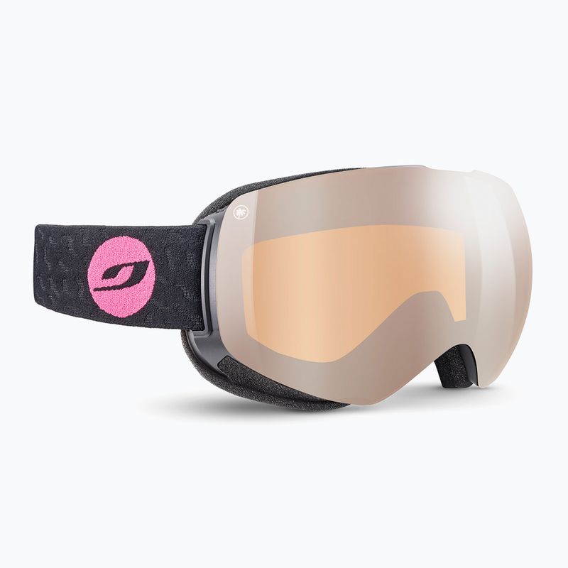 Síszemüveg Julbo Moonlight black/pink/goldange/flash silver