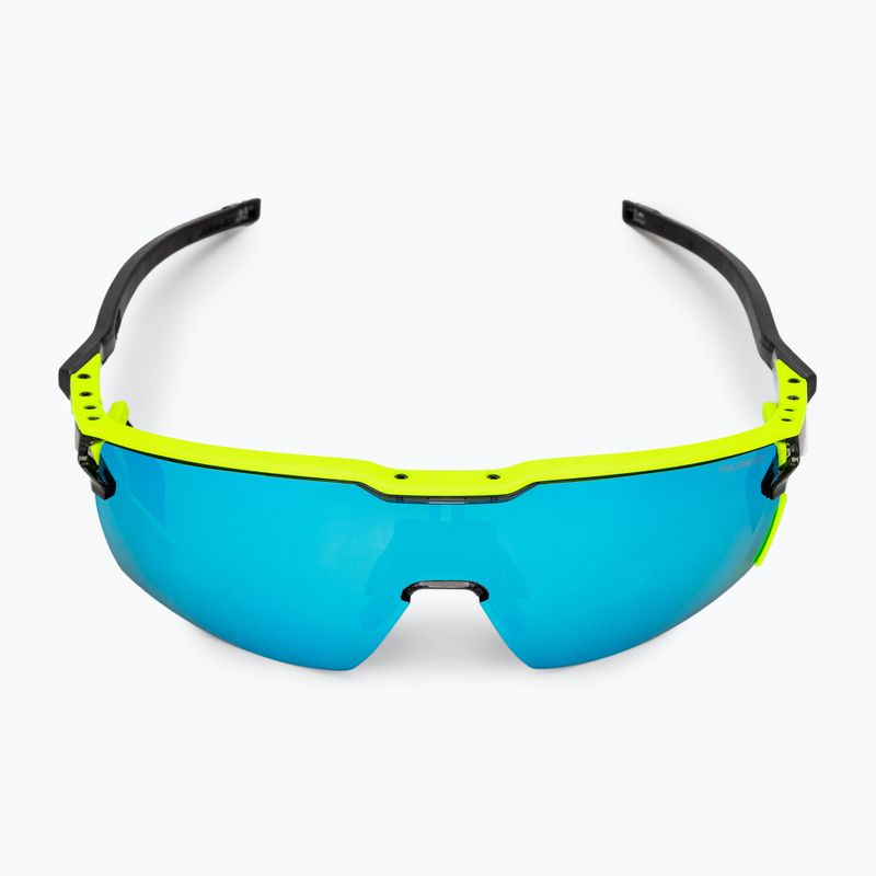 Julbo Ultimate Cover Polar 4 Hd kerékpáros szemüveg fekete/sárga fluo/kapszula ocean master 4