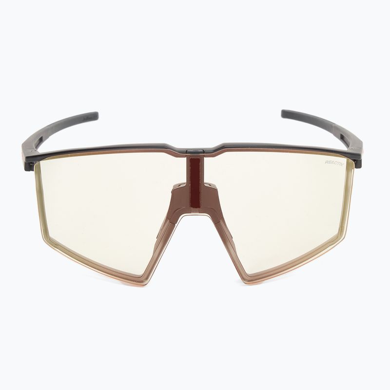 napszemüveg Julbo Edge Reactiv 0-3 High Contrast black translu logos orange fluo mat/clear 3