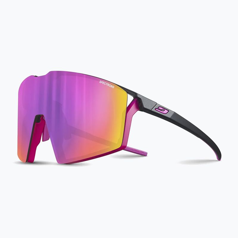 Julbo Edge Spectron 3 matt fekete/rózsaszín kerékpáros szemüveg 6
