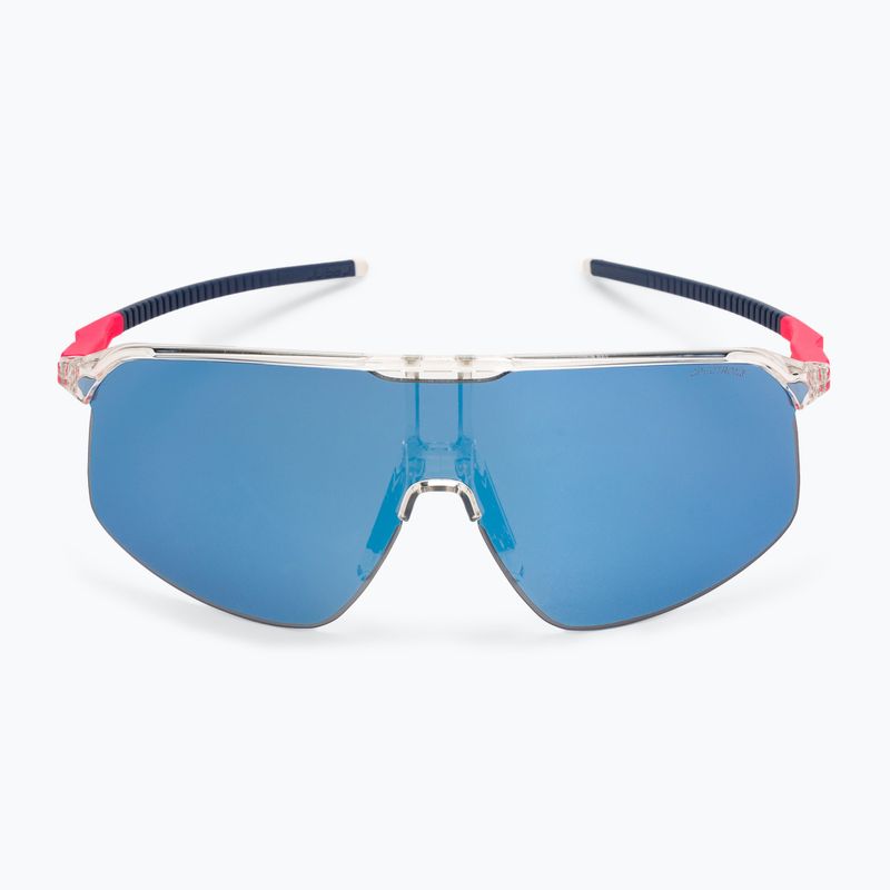 Julbo Dencity Spectron 3 fényes kristály/fluoreszkáló rózsaszín/kék kerékpáros szemüveg 3