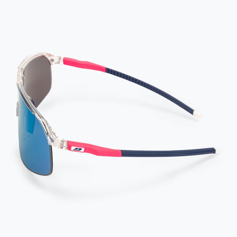 Julbo Dencity Spectron 3 fényes kristály/fluoreszkáló rózsaszín/kék kerékpáros szemüveg 4