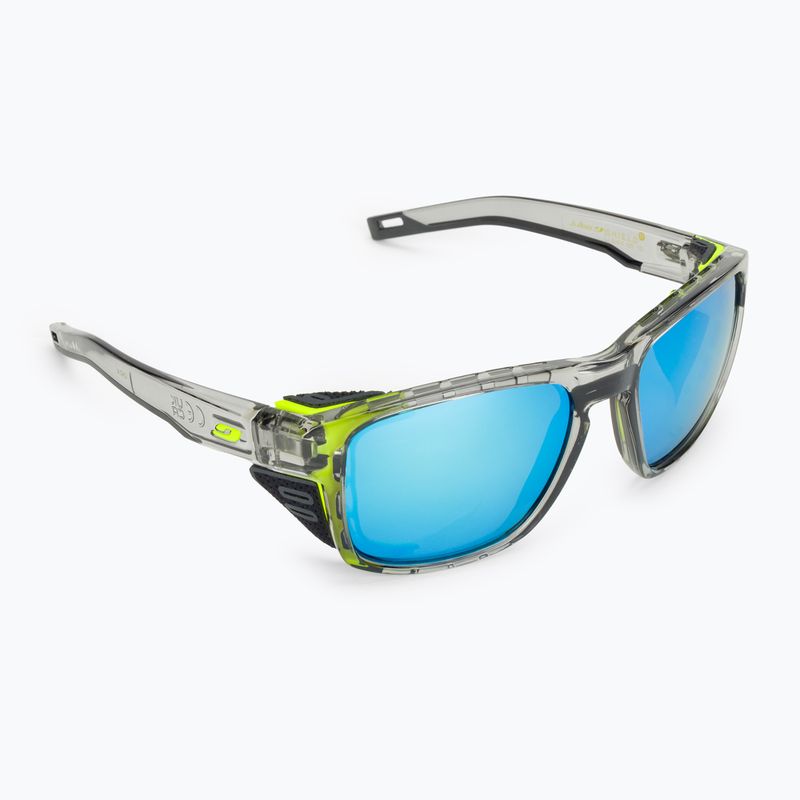 Julbo Shield M Polar 4 Hd fekete/sárga fluo/kapszula óceán mester kerékpáros szemüveg 2