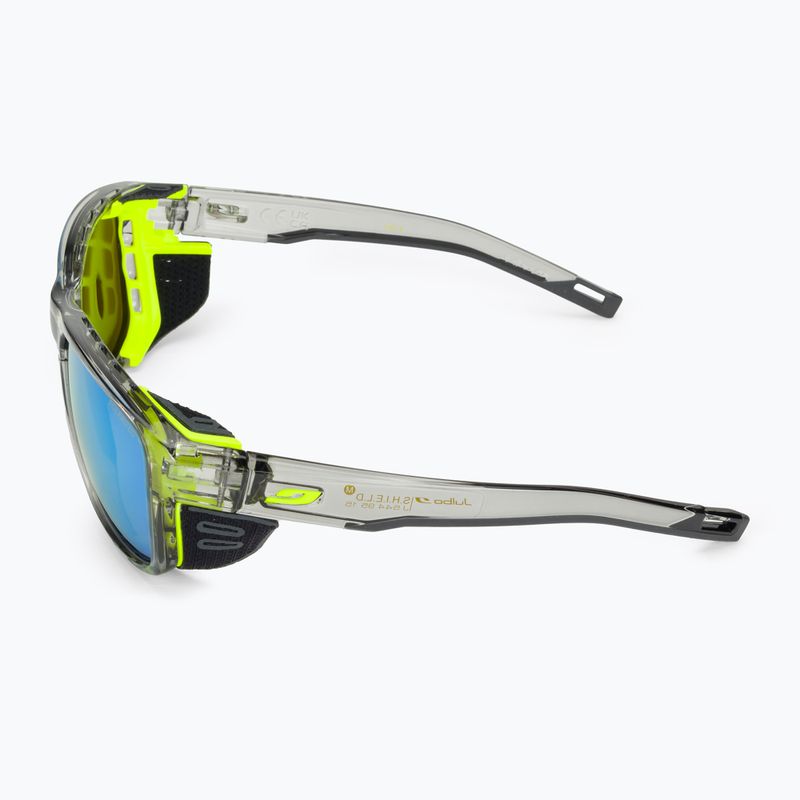 Julbo Shield M Polar 4 Hd fekete/sárga fluo/kapszula óceán mester kerékpáros szemüveg 5