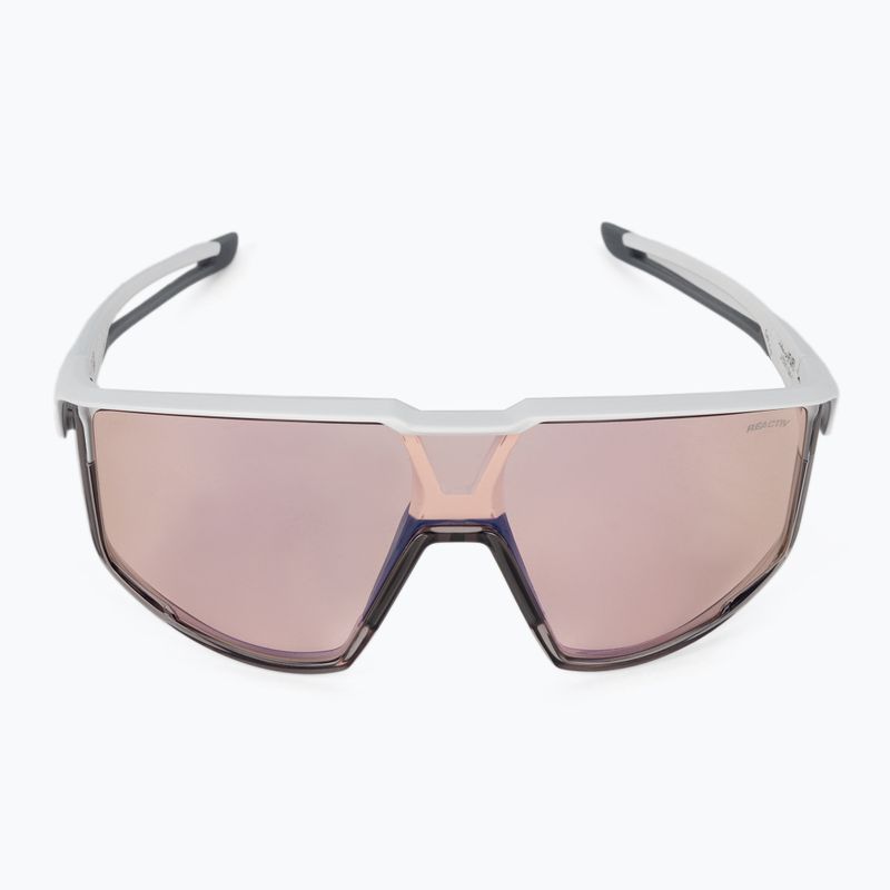 Julbo Fury Reactiv 1-3 Magas kontrasztú matt fehér/átmenetes szürke kerékpáros szemüveg 3