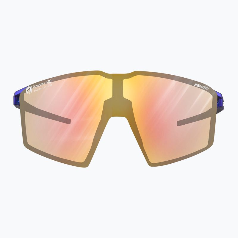 napszemüveg Julbo Edge Reactiv 1-3 Light Amplifier metalic blue/white/multilayer gold pink 7