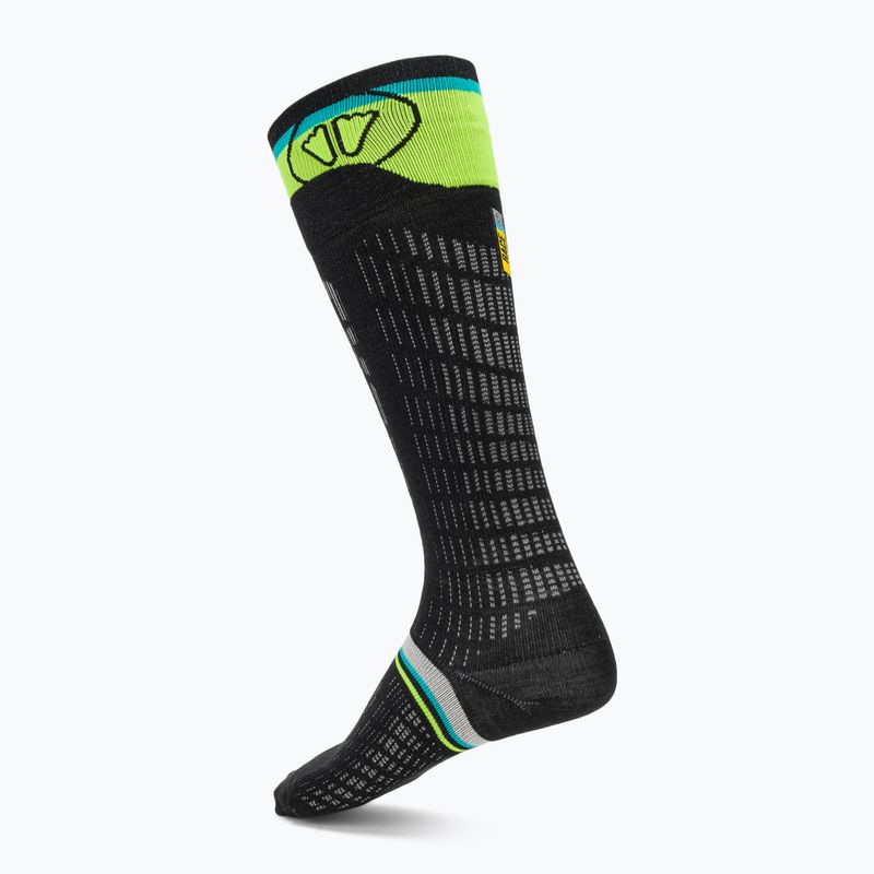 Sízokni SIDAS Ski Ultra Fit black/yellow 2