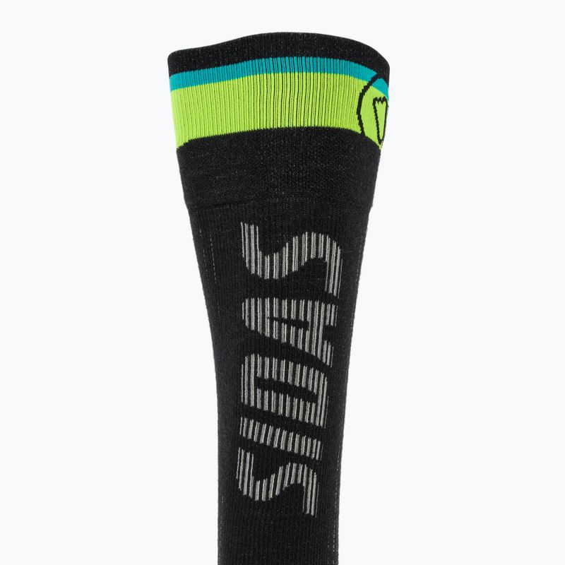 Sízokni SIDAS Ski Ultra Fit black/yellow 4