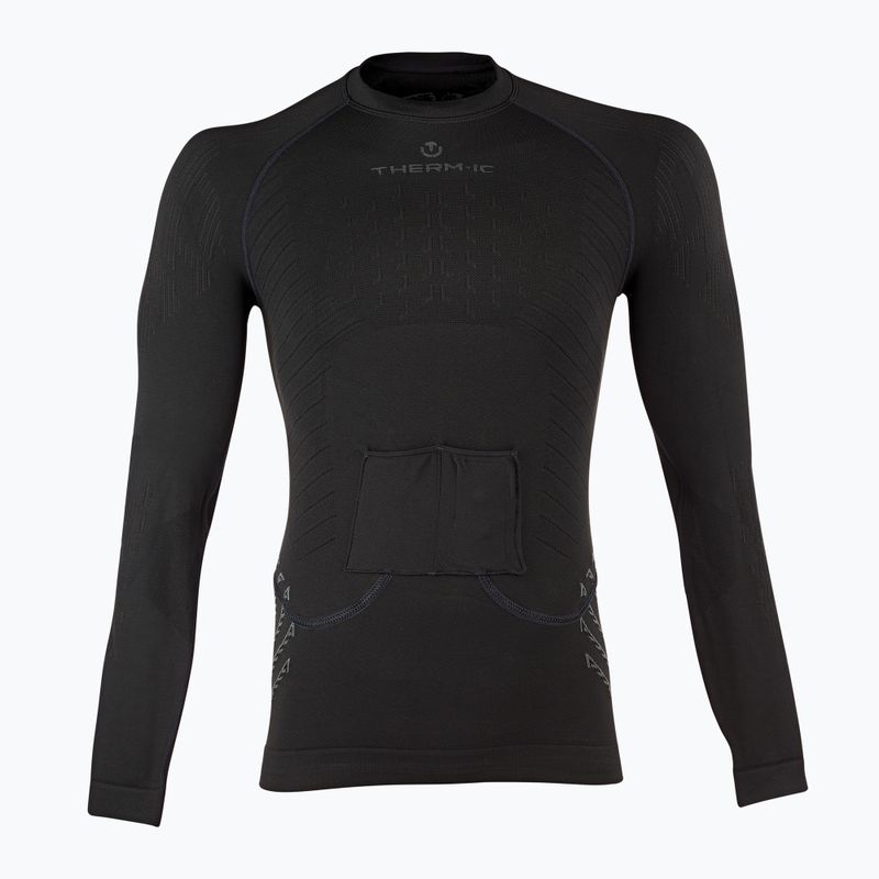 Fűthető pulóver Therm-ic Baselayer S.E.T. fekete