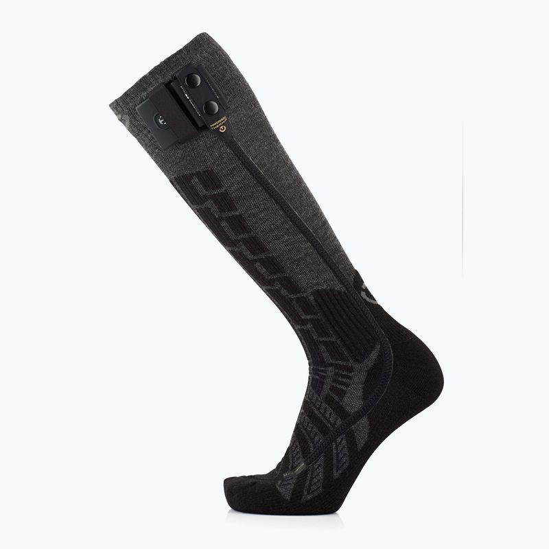 Fűtött zokni Therm-ic Comfort Socks S.E.T grey/ black 8