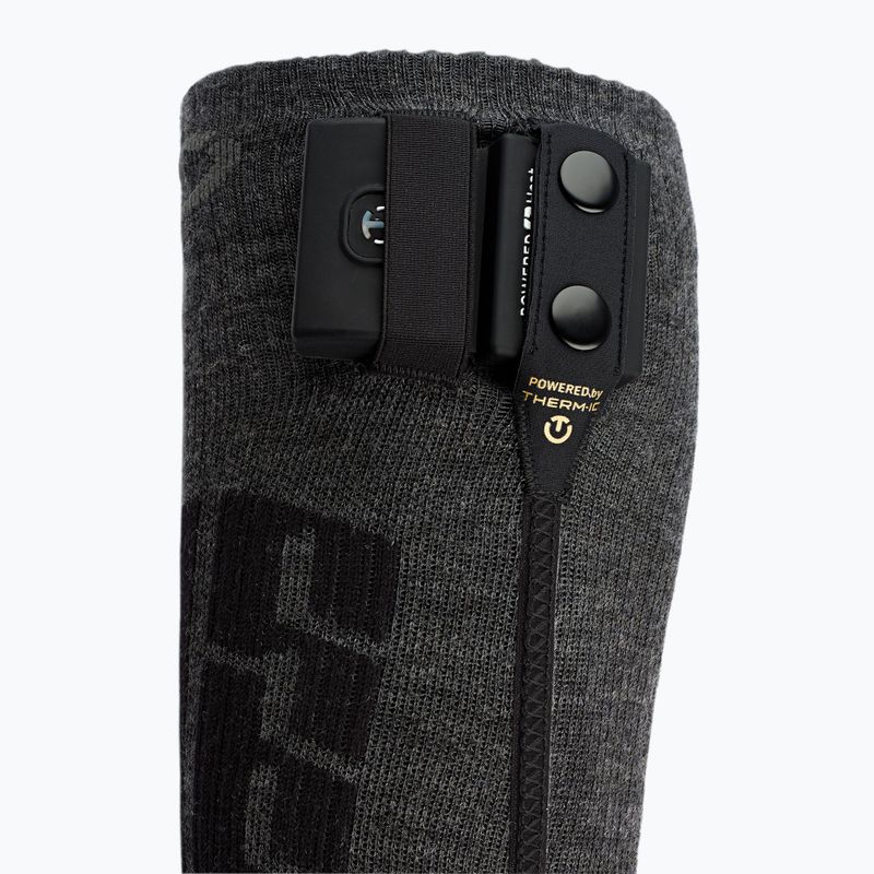 Fűtött zokni Therm-ic Comfort Socks S.E.T grey/ black 9