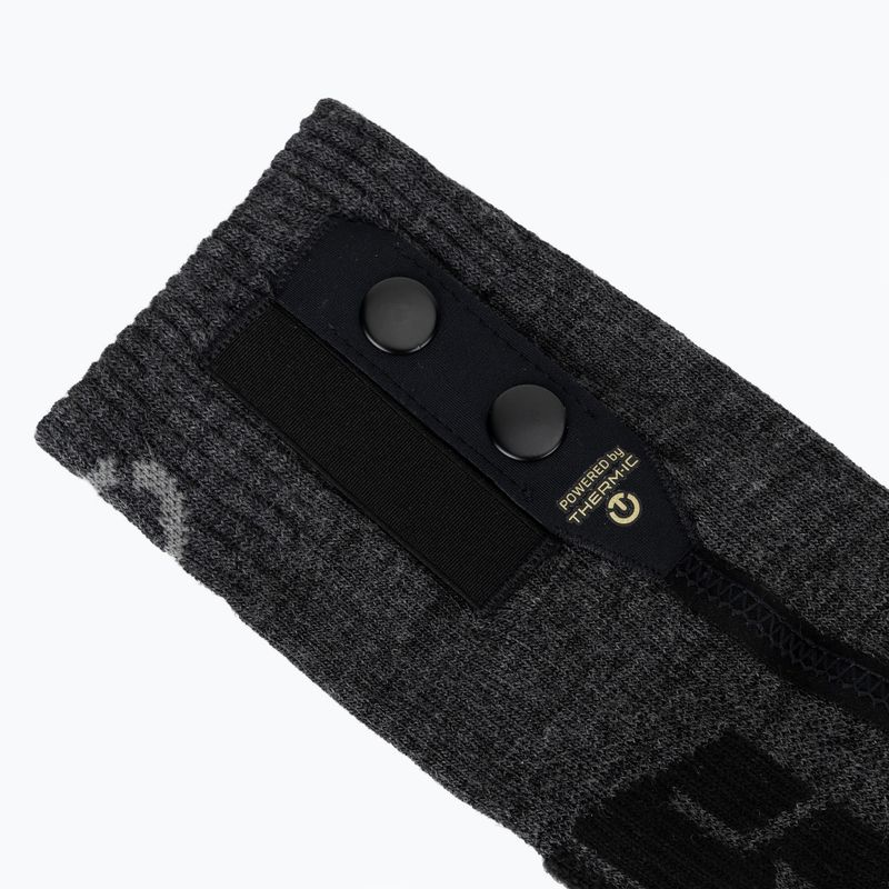 Fűtött zokni Therm-ic Comfort Socks S.E.T grey/ black 4