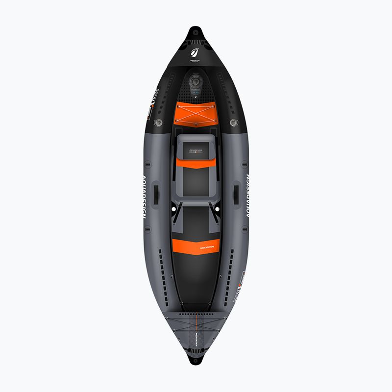 AQUADESIGN Koloa X'Perience 1 305 cm fekete/szürke 1 személyes felfújható kajak 2