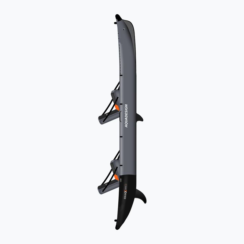 AQUADESIGN Koloa X´Perience 2 360 cm fekete/szürke 2 személyes felfújható kajak 3