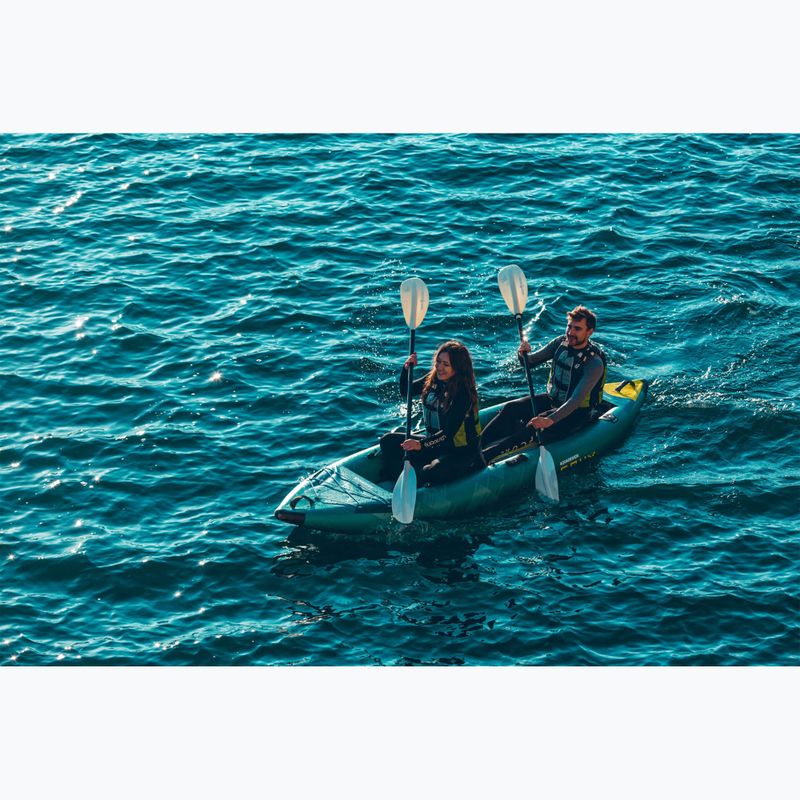 AQUADESIGN Epyx 380 cm kék 2 személyes, felfújható kajak 9