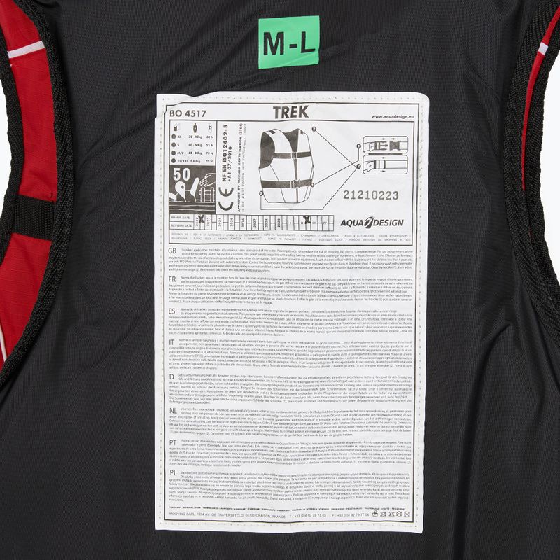 Lozen Slider piros hevederes mellény 5