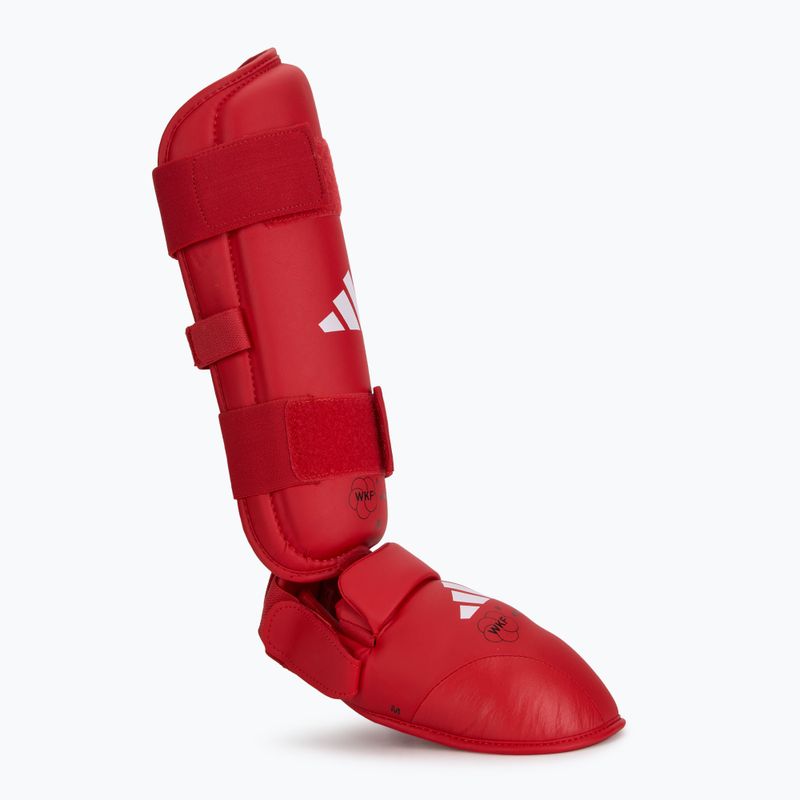 adidas WKF sípcsont protektorok piros 2
