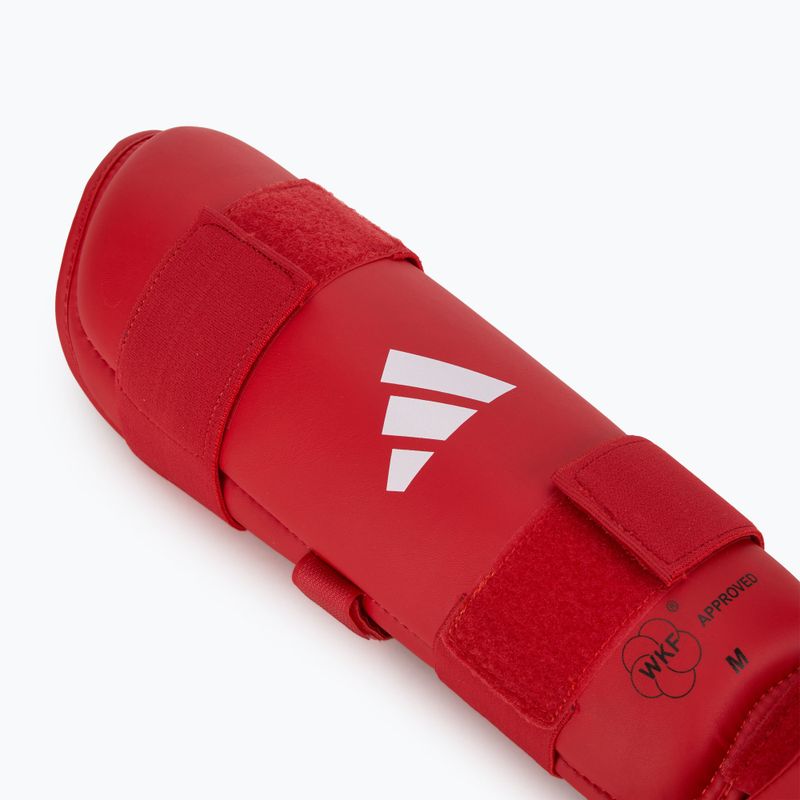 adidas WKF sípcsont protektorok piros 7