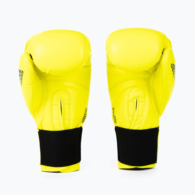 adidas Speed 50 bokszkesztyűk sárga ADISBG50 2