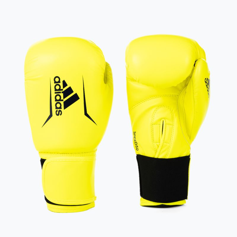 adidas Speed 50 bokszkesztyűk sárga ADISBG50 3