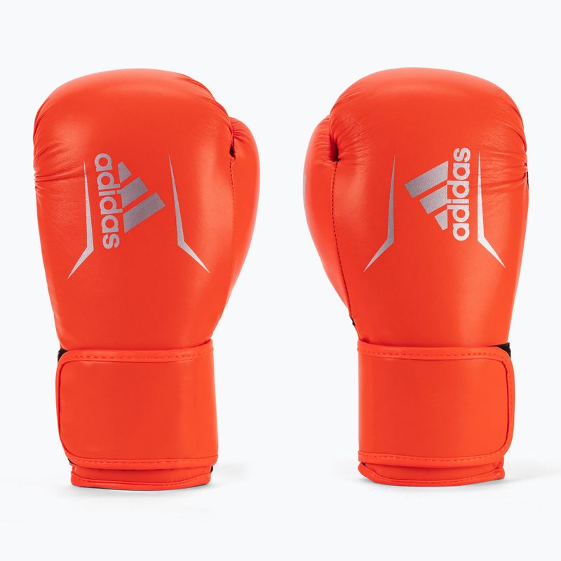 Női adidas Speed 100 piros/fekete bokszkesztyűk ADISBGW100-40985