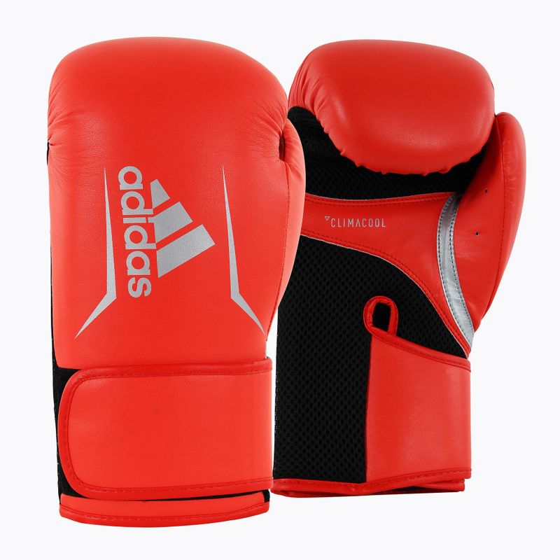 Női adidas Speed 100 piros/fekete bokszkesztyűk ADISBGW100-40985 6