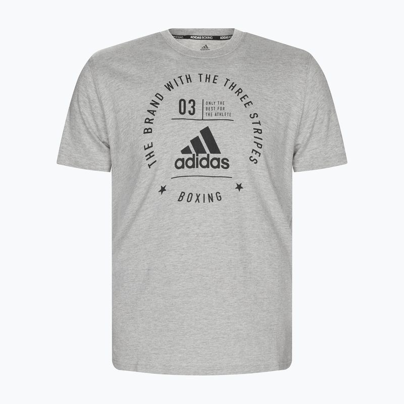 adidas Boxing edzőpóló szürke ADICL01B